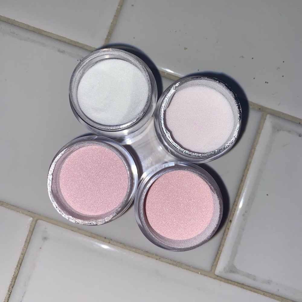 4 mini Acrylic nail powders